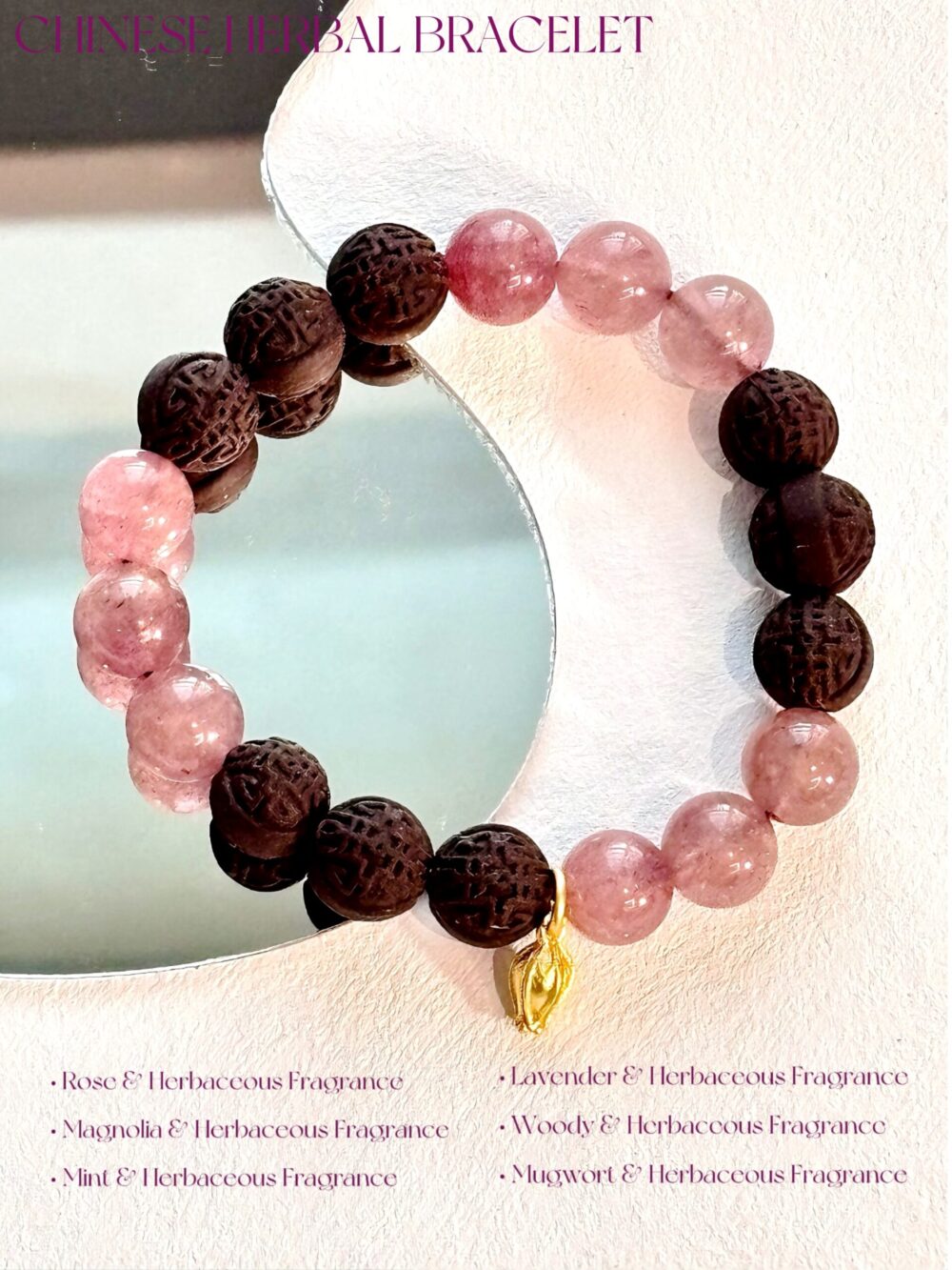 [Taoxi] Herbal essence medicine fragrant Chinese medicine energy bracelet intangible cultural heritage - Image 6