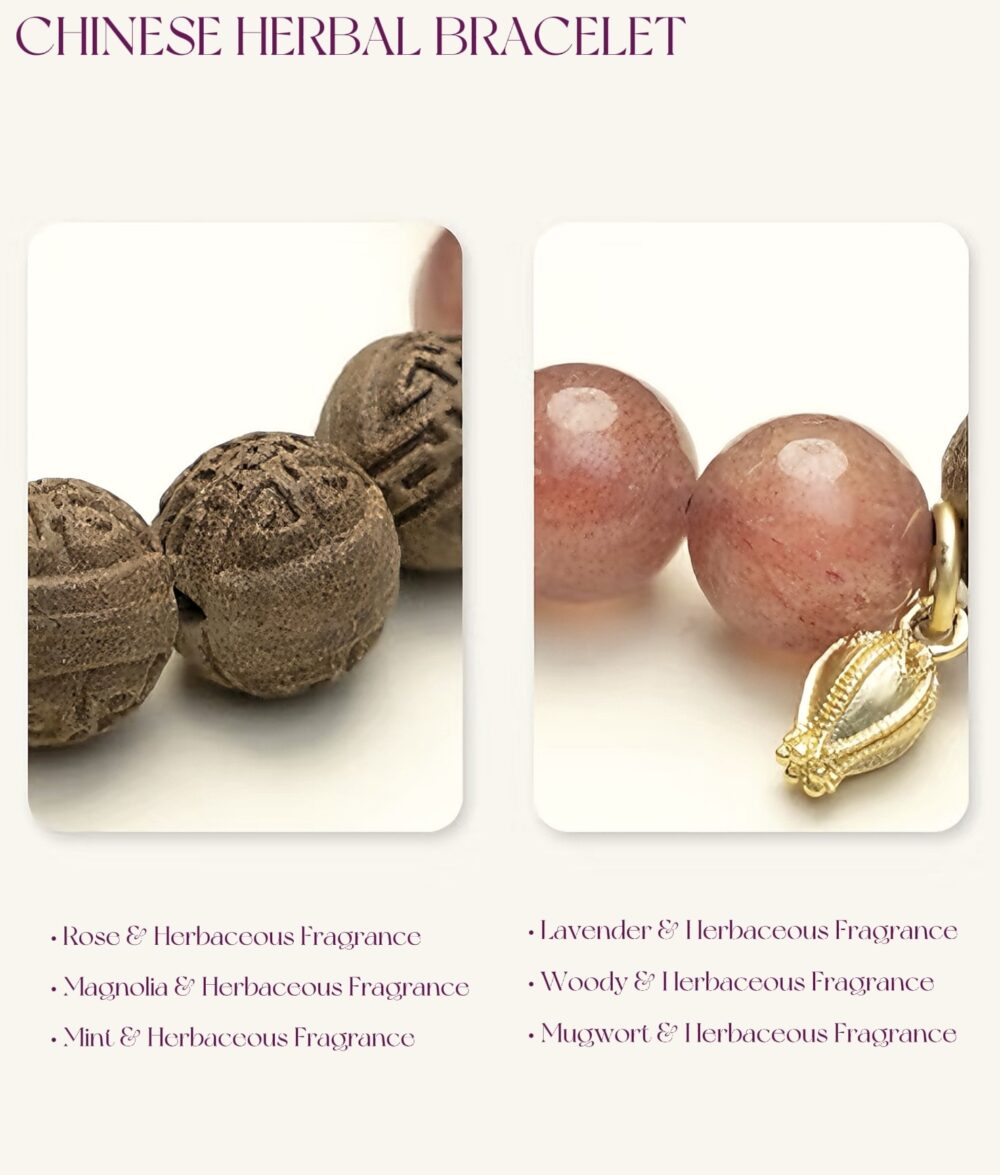 [Taoxi] Herbal essence medicine fragrant Chinese medicine energy bracelet intangible cultural heritage - Image 5