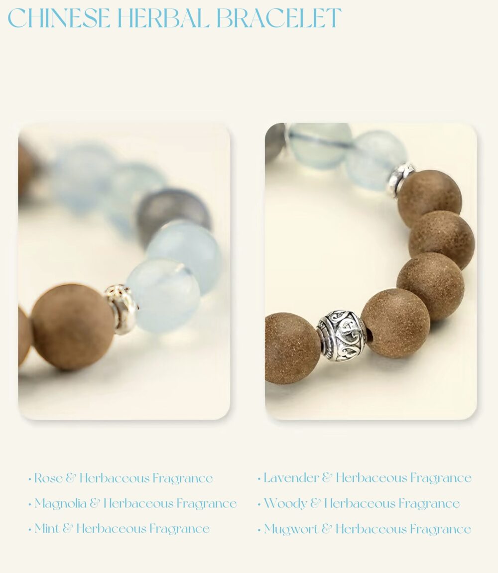 [Sunseeker Moon] Herbal Essence Medicinal Fragrance Traditional Chinese Medicine Energy Bracelet intangible cultural heritage - Image 2