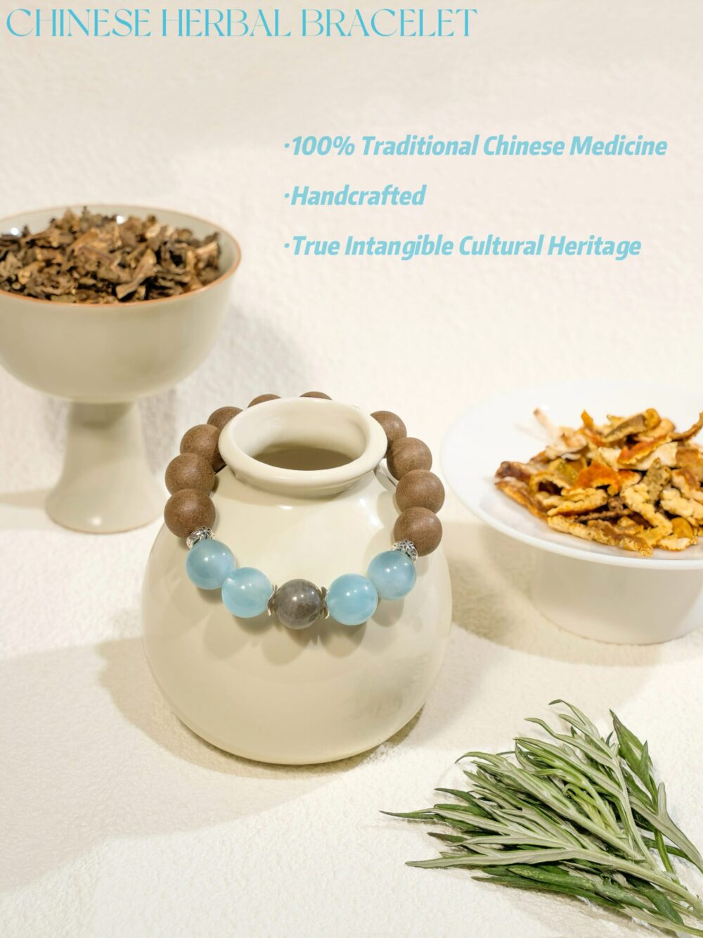 [Sunseeker Moon] Herbal Essence Medicinal Fragrance Traditional Chinese Medicine Energy Bracelet intangible cultural heritage - Image 6