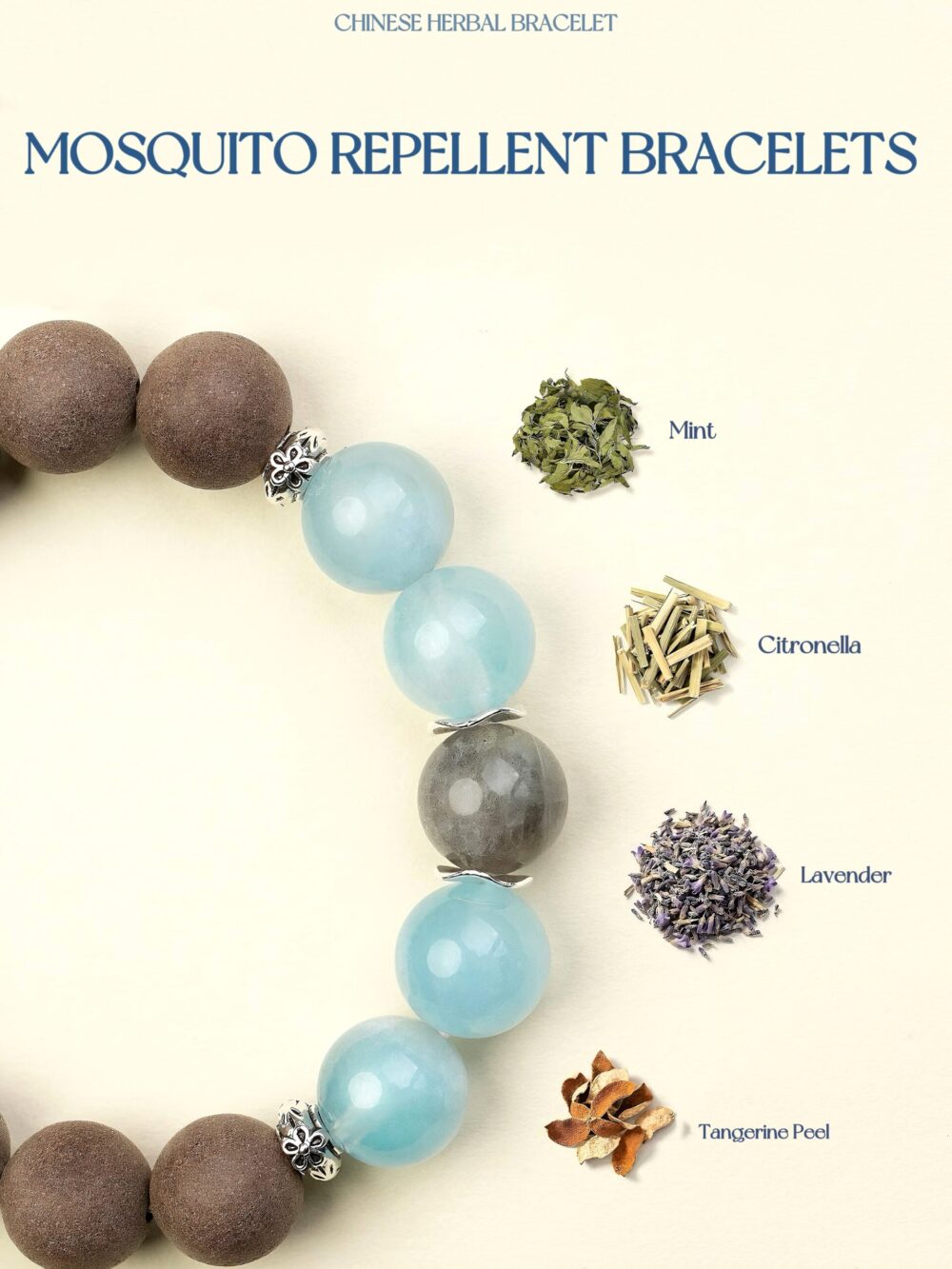 [Sunseeker Moon] Herbal Essence Medicinal Fragrance Traditional Chinese Medicine Energy Bracelet intangible cultural heritage - Image 4