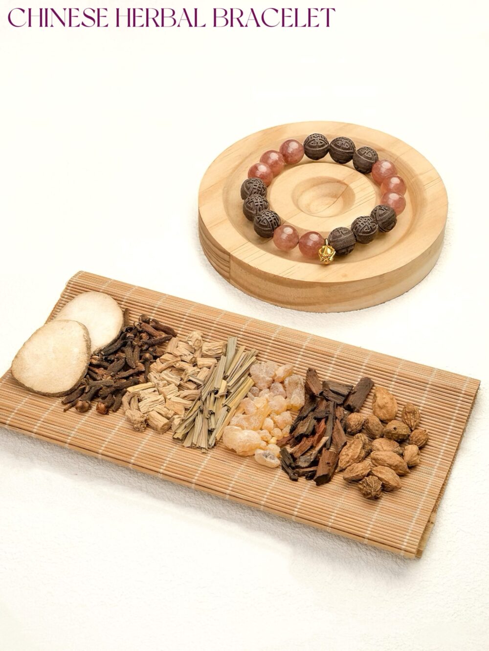 [Taoxi] Herbal essence medicine fragrant Chinese medicine energy bracelet intangible cultural heritage - Image 3