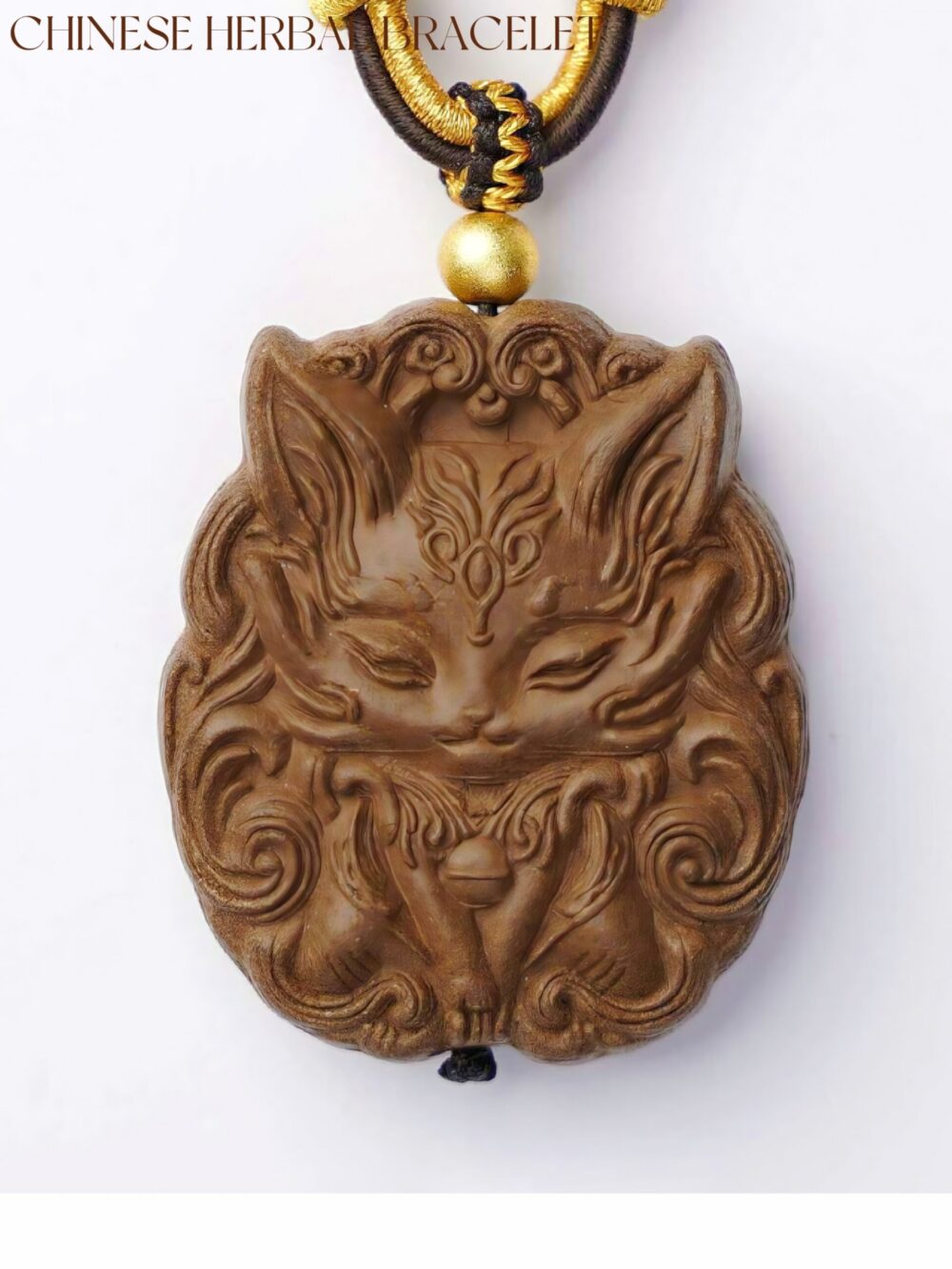【 Lucky Fox 】 The energy necklace with herbal essence and fragrant herbs intangible cultural heritage - Image 2