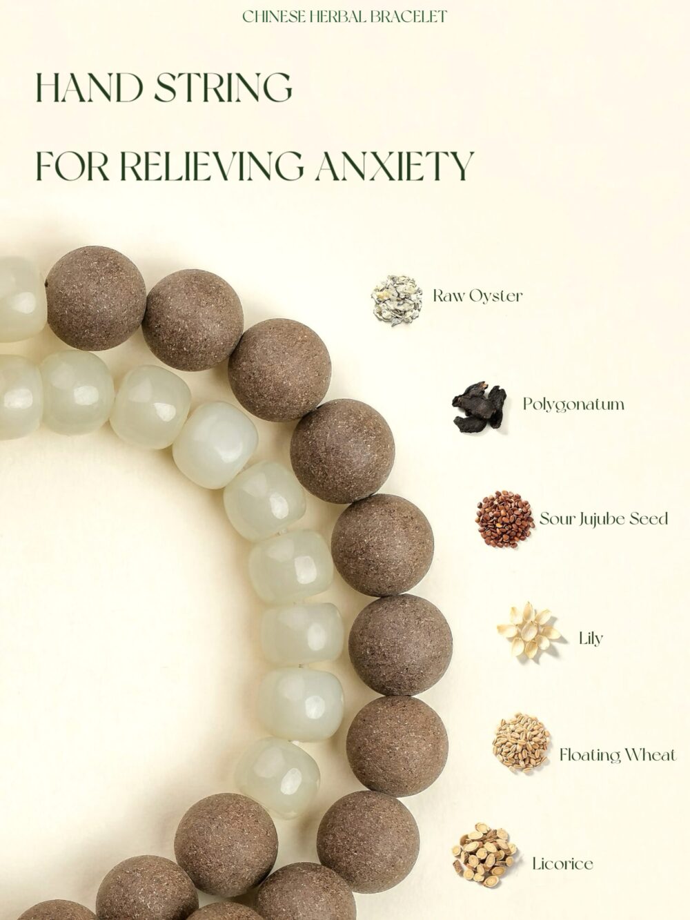 [Meditation] Herbal essence medicine fragrance Chinese medicine energy bracelet intangible cultural heritage - Image 4