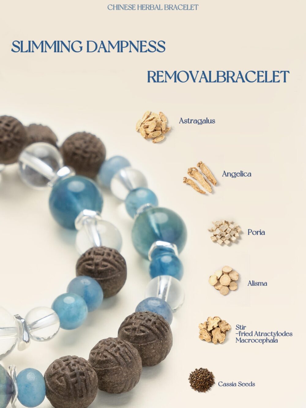 [Lanzhoudu] Herbal essence medicine fragrant traditional Chinese medicine energy bracelet intangible cultural heritage - Image 4