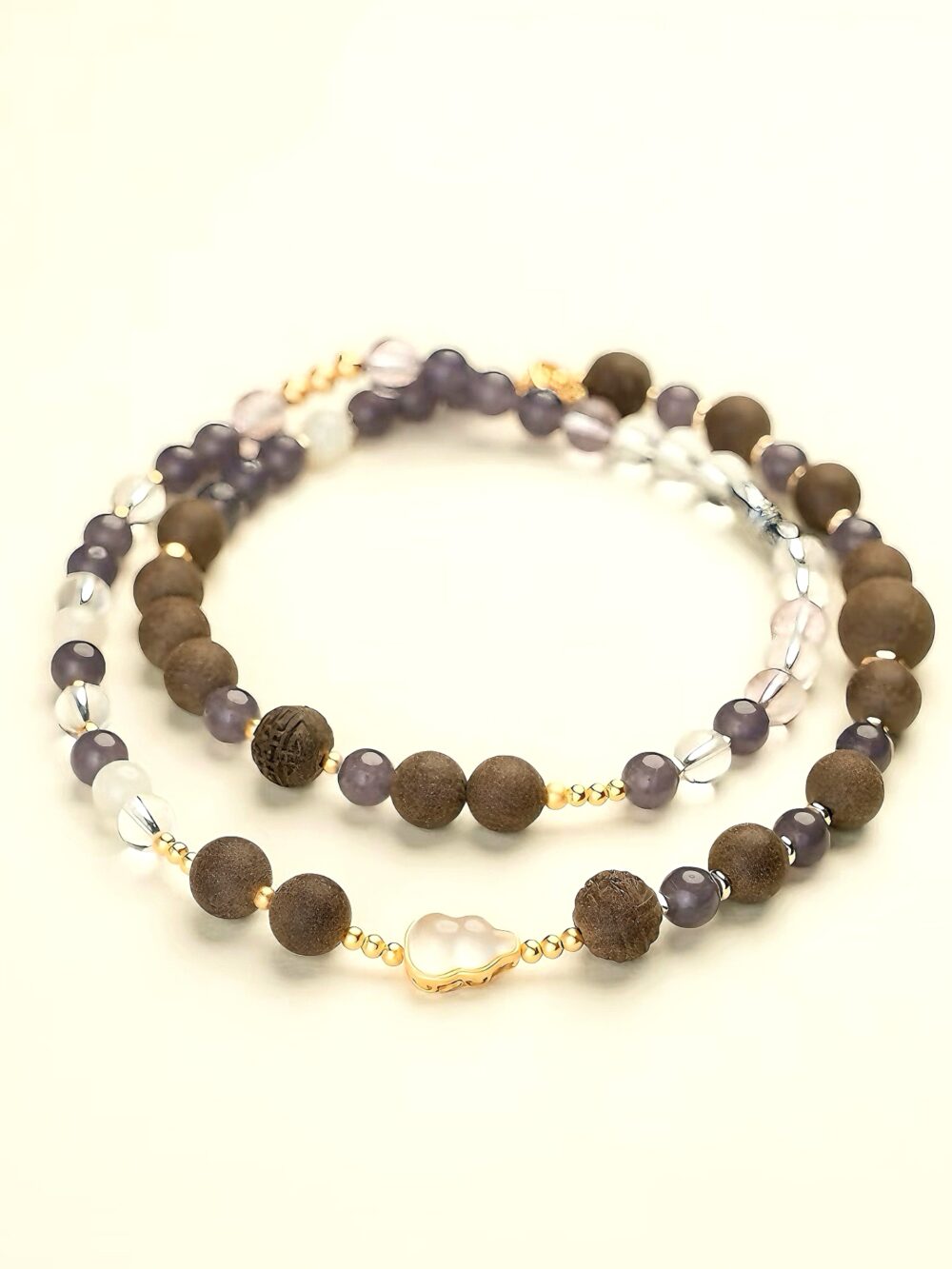 [Purple Smoke Floating] Herbal essence medicine fragrant Chinese medicine energy bracelet intangible cultural heritage