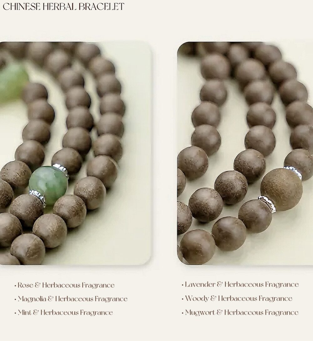 【Yunsheng Zen】Herbal essence medicine fragrant Chinese medicine energy bracelet intangible cultural heritage - Image 5