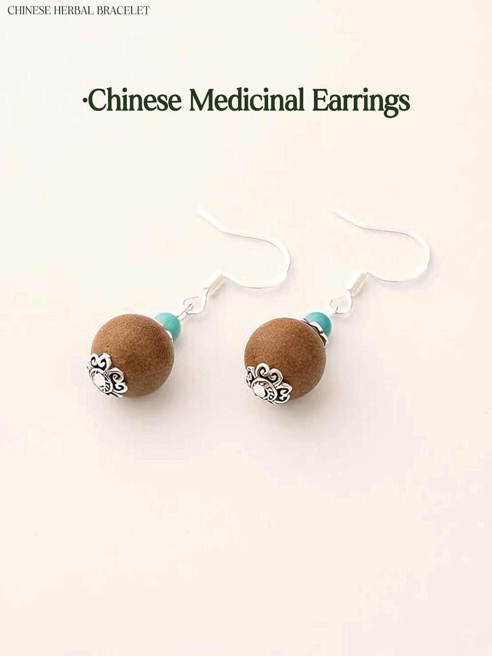 【Chuan Yu】Herbal essence medicine fragrant Chinese medicine energy Earrings intangible cultural heritage - Image 2