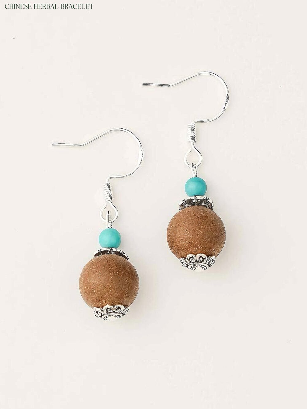【Chuan Yu】Herbal essence medicine fragrant Chinese medicine energy Earrings intangible cultural heritage - Image 3