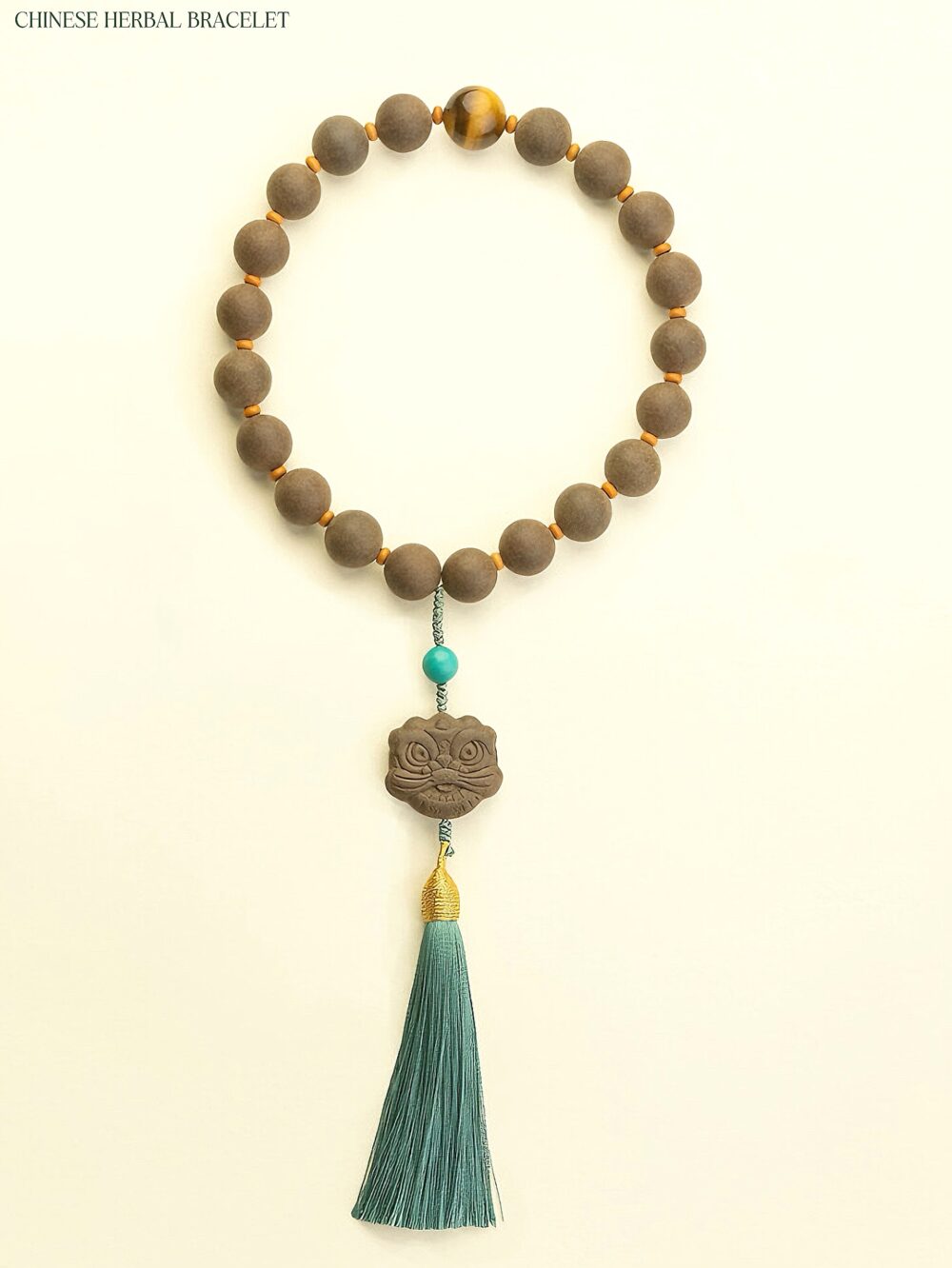 【lion's eye】Herbal essence medicine fragrant Chinese medicine energy bracelet intangible cultural heritage - Image 2