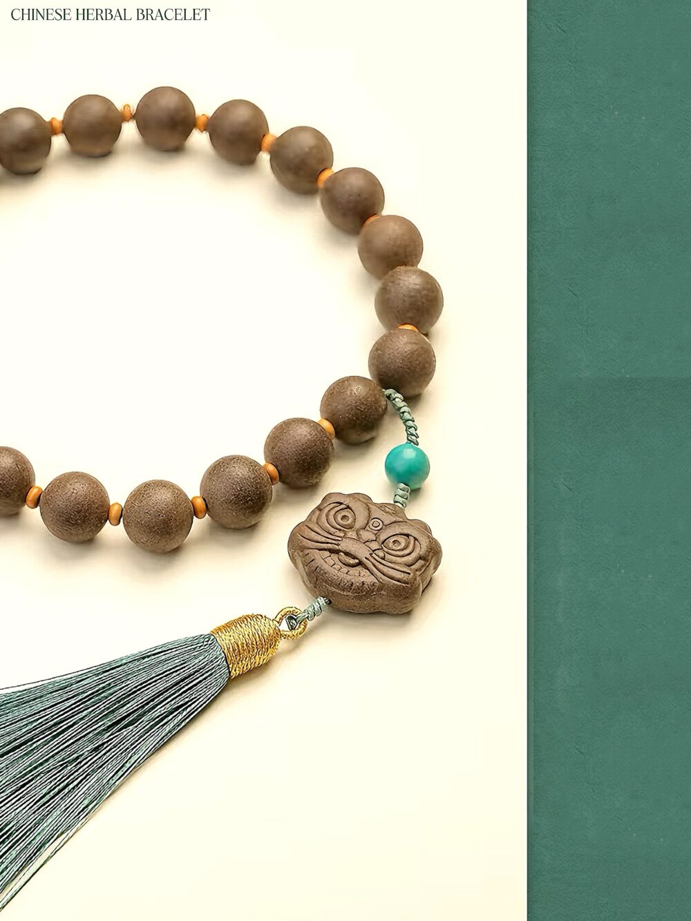 【lion's eye】Herbal essence medicine fragrant Chinese medicine energy bracelet intangible cultural heritage - Image 4
