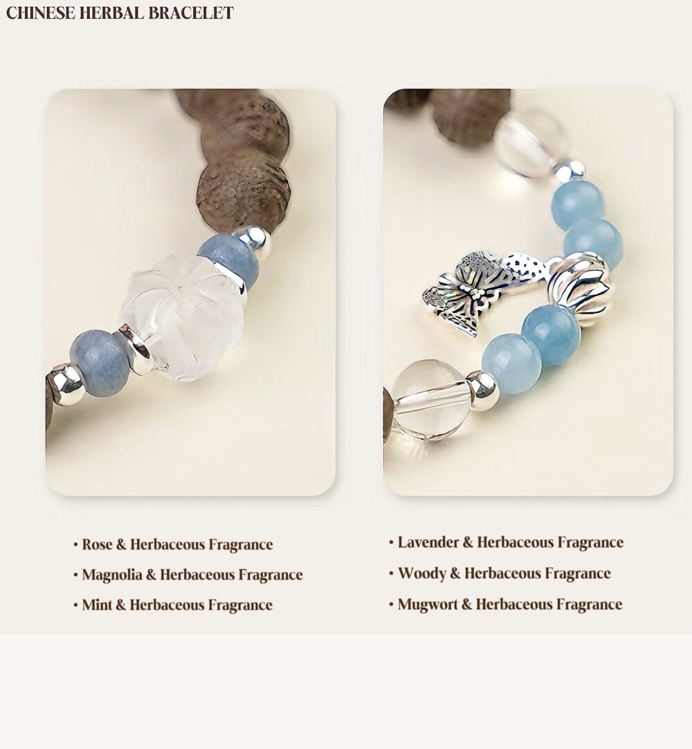 【Dance of the Sea Fairies】Herbal essence medicine fragrant Chinese medicine energy bracelet intangible cultural heritage - Image 5