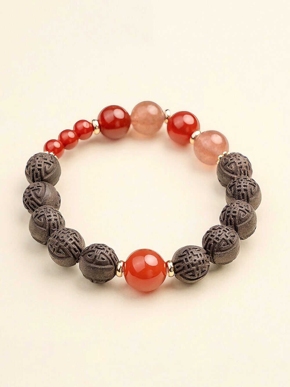 【red flame】Herbal essence medicine fragrant Chinese medicine energy bracelet intangible cultural heritage