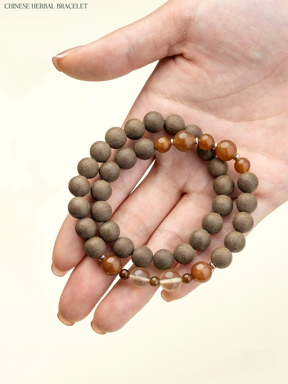【Canggu Shuangquan】Herbal essence medicine fragrant Chinese medicine energy bracelet intangible cultural heritage - Image 3
