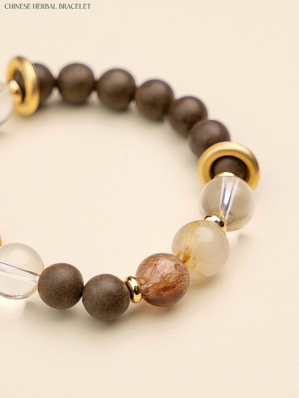 【fleeting life】Herbal essence medicine fragrant Chinese medicine energy bracelet intangible cultural heritage - Image 2