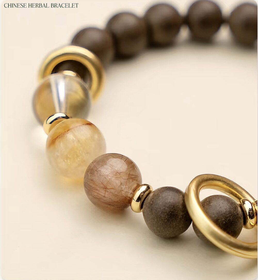 【fleeting life】Herbal essence medicine fragrant Chinese medicine energy bracelet intangible cultural heritage - Image 4
